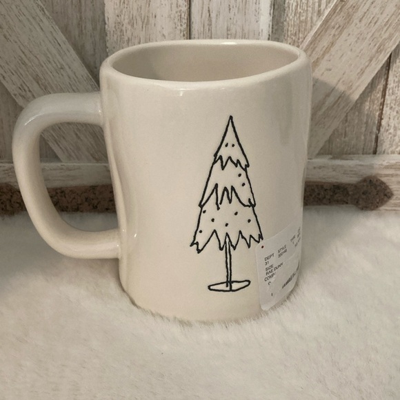 Rae Dunn Deck The Hall Christmas Mug - Picture 1 of 5